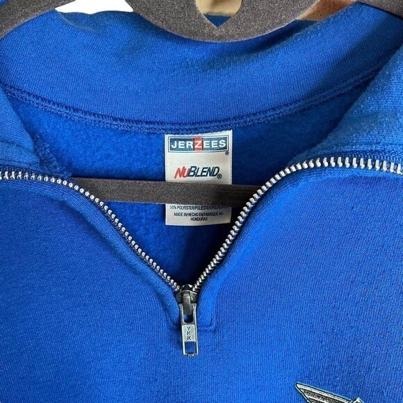 Kool April Nights Men's Sweatshirt Zip Collar Kool April Nights Logo 2014 Size L - Picture 3 of 12